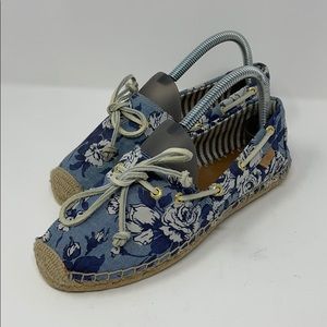 Sperry Top Sider Women’s Floral Print Size 7.5